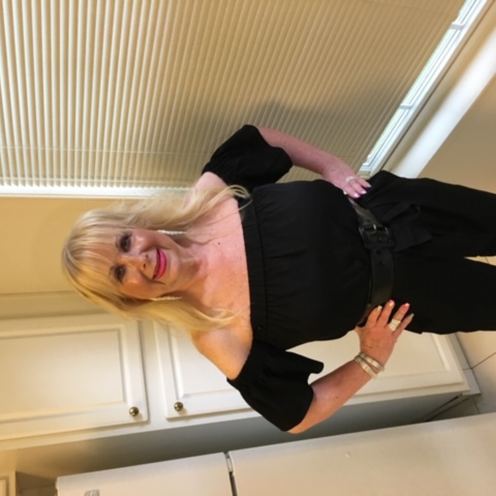 Black dressy jumpsuit